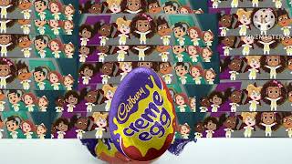 creme egg Kindergarten the musical  22 diciembre de 2024 logo remake