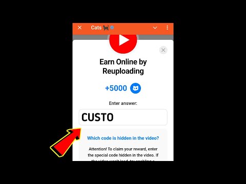 Earn Online by Reuploading Cats Code | Earn Online by Reuploading cats video code today