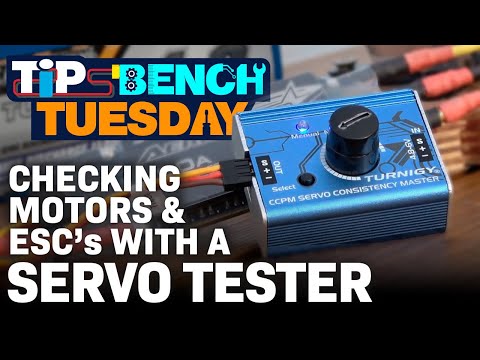 HobbyKing's Tips Bench Tuesday - Checking Motors & ESCs with a Servo Tester