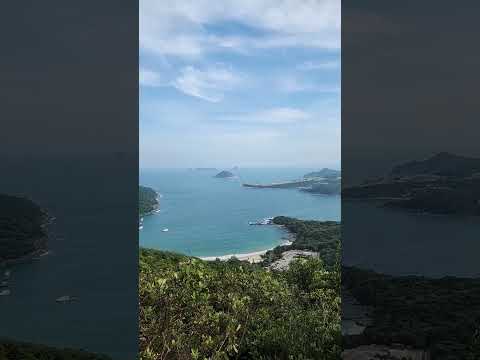 釣魚翁山頂看著美麗的清水灣 #hiking #hikingadventures #遠足