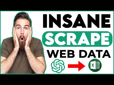 How To Use ChatGPT For Web Scraping and To Extract Data In Excel #openai #chatgpt #webscrping