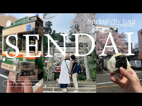 【 SENDAI VLOG 】Part  ⓸｜觀光巴士「るーぷる仙台」、仙台市內景點推薦、米澤牛名店「仔虎」、市內賞櫻景點、沒有城的仙台城跡？？｜JAPAN 🇯🇵｜VLOG #20