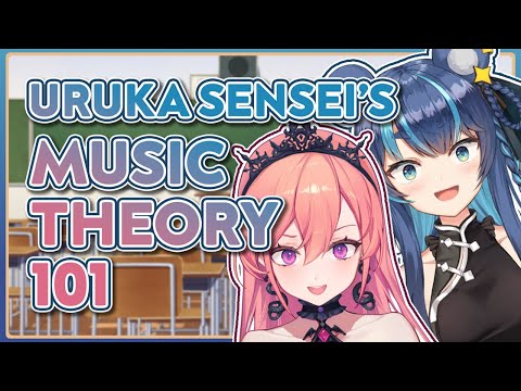 Teaching BASIC MUSIC THEORY to my kouhai @RunieRuse !!!