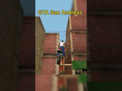 WOW SAN FIERRO NEW LOCATION FOR BIKE STUNT PT 480 GTA SAN ANDREAS #gtasanandreas #shorts