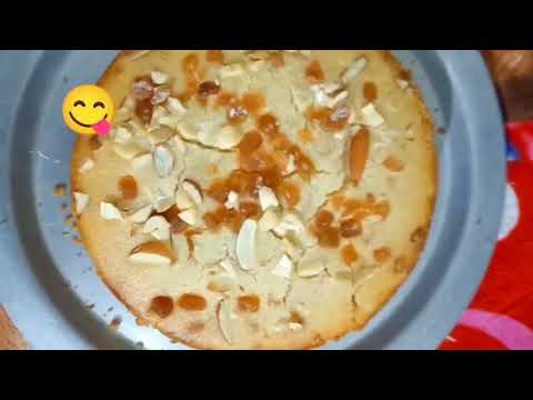 Rava Cake/రవ్వ కేక్ Eggless & without Oven😋Sooji Cake/Semolina Cake