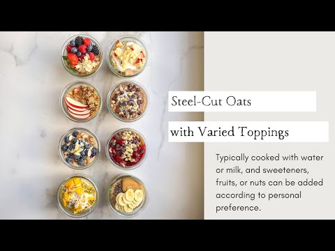 Nutritious and Delicious: Cooking Steel-Cut Oats with Varied Toppings | Cooking with Zahra