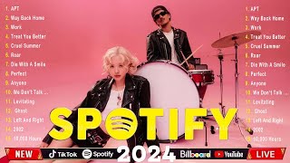 Bruno Mars, Ed Sheeran, Dua Lipa, Adele, Maroon 5, Rihanna, The Weeknd - Pop music 2024