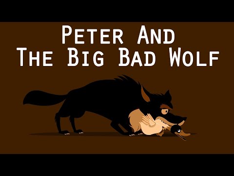 PETER AND THE BIG BAD WOLF COMPLETE STORY || SUGAR TALES IN ENGLISH