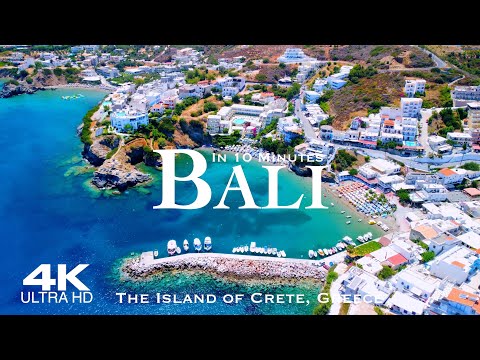 BALI 🇬🇷 Μπαλί Drone Aerial 4K | Crete Κρήτη Ελλάδα Ρεθύμνου Greece