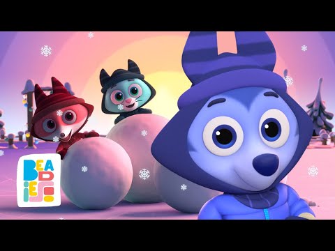 Beadies — Let's learn how to make a snowman — Cartoons for kids