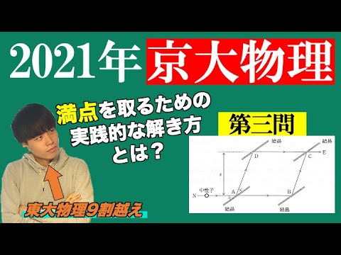 【2021年京大第三問】波の干渉、ひたすら位相差を求めるだけ。