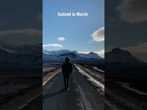 How does Iceland look like in March #shorts #travel #iceland