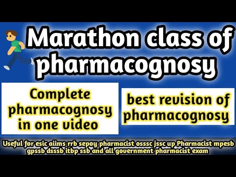 marathon class of pharmacognosy#completepharmacognosyinonevideo#rrbpharmacistexam2024#osssc#dsssb