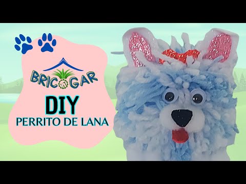 DIY facil: ¡perrito de lana hecho a mano para decorar! ✨️🐶