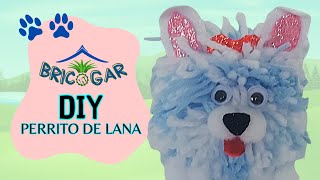 DIY facil: ¡perrito de lana hecho a mano para decorar! ✨️🐶