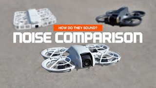 DJI NEO Sound Comparison vs HoverAir X1, Avata and Mini 4k