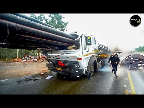 Dangerous Idiots Fastest Truck & Heavy Equipment Fails | Extreme Truck Idiots at Work #11