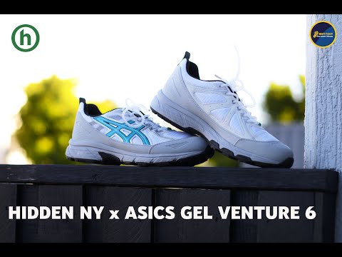 Comfort, Details and Style! HIDDEN NY and Asics combine on the Gel Venture 6.