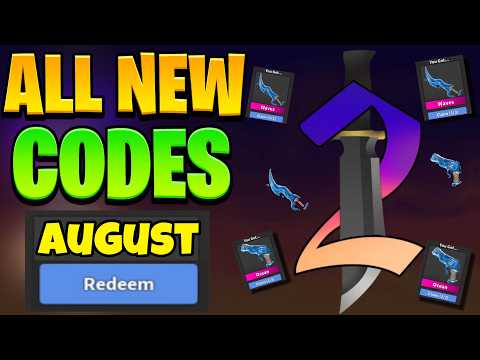 *NEW* ALL WORKING CODES FOR MURDER MYSTERY 2 IN AUGUST 2024! ROBLOX MM2 SUMMER CODES