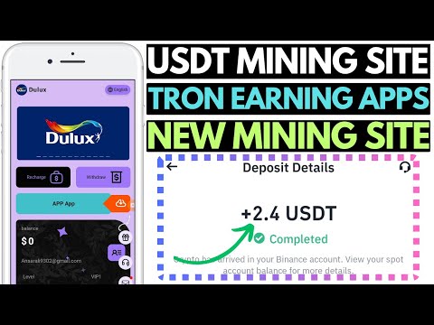 New USDT Mining Website in 2024 | Best USDT Grab Earning Platform | TRON Mining Sites Today