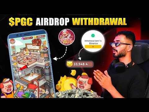 Piggy Piggy Airdrop Bind Exchange 🐷 || $PGC Airdrop Withdrawal || Claim PGC Tokens || $PGC Withdraw