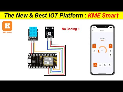 Make Your IOT Projects Without Coding Using KME Smart || SKR Electronics Lab