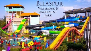 The Ultimate Waterpark Adventure | Bubble Island Waterpark Bilaspur Chhattisgarh 2023