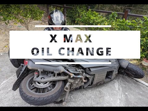 X MAX 300 機油 齒輪油 更換 Oil Change Gear Oil Change