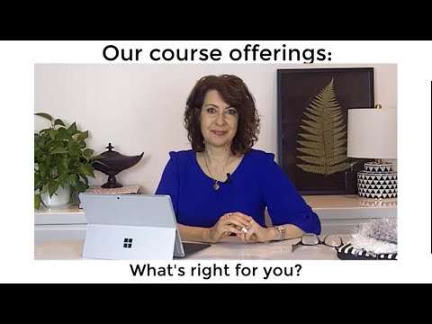 Our courses - Which one is right for you?