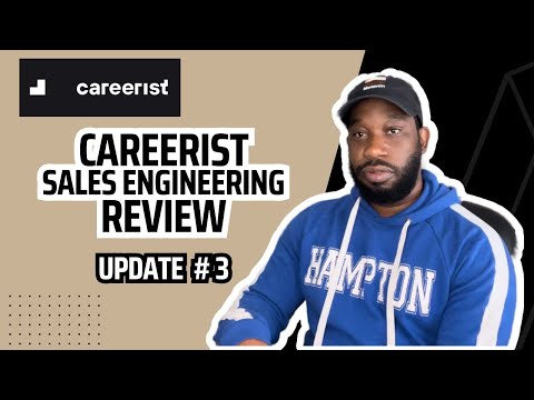 My Careerist Sales Engineering course experience | Update #3