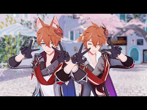 【Genshin Impact MMD】チューリングラブ/turing love - Tartaglia