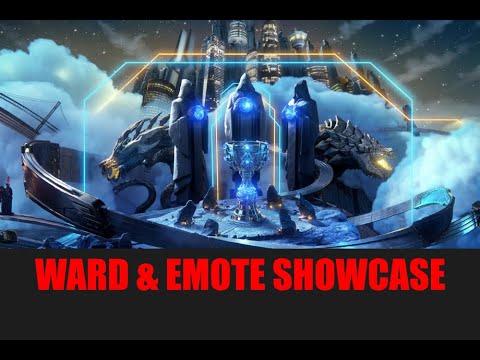 Worlds 2018 Emote And Ward Skin Showcase |  League Of Legends