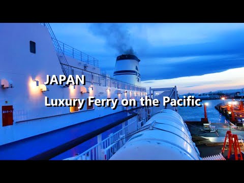 Solo travel begins on a luxury ferry on the longest route in Japan.