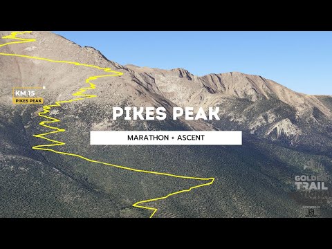 Trail Pikes Peak 2025 - Golden Trail Series - Parcours / Course - Live