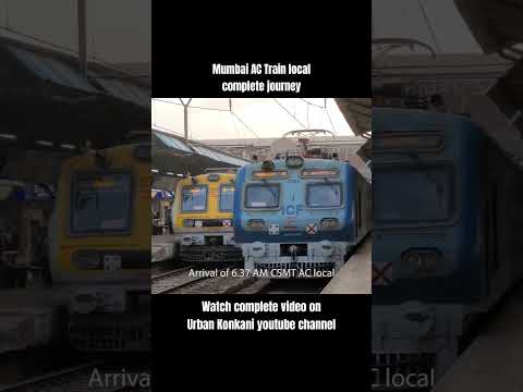 #aclocal #indianrailways #train #localtrain #railway #mumbailocaltrain #travel