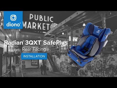 Diono® Radian® 3QXT® SafePlus™ | All-in-One Car Seat | Rear-Facing Installation | 2020-Present