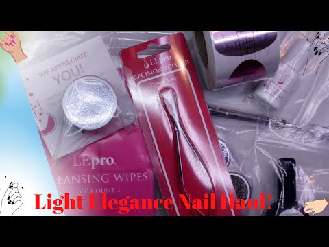 Light Elegance Nail Haul 12 2022|You might as well learn about all the nail things out there!!