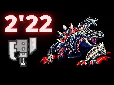 MHW Iceborne Stygian Zinogre 2'22 Switch Axe