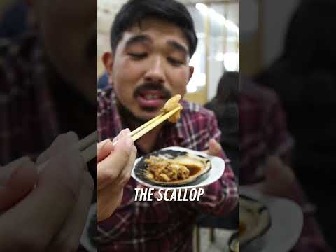 Japan food vlog - Sapporos famous fish market