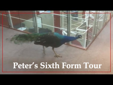 Peter's tour of the Sixth Form Centre