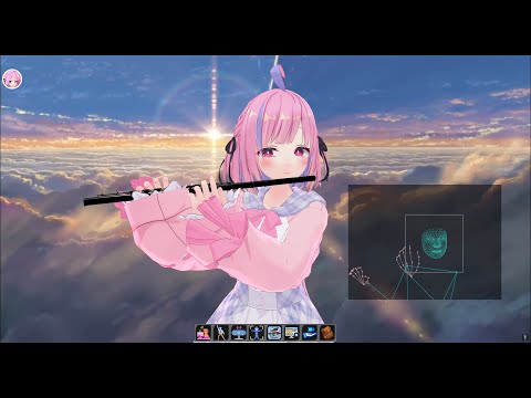 【XR Animator】Play flute, harp and guitars as a VTuber!