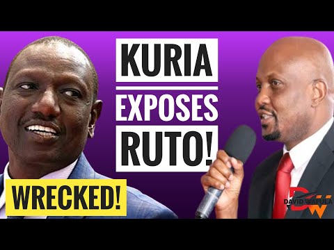 MOSES KURIA CLOSE TO BEING FIRED AFTER ROASTING RUTO ON CITIZEN TV!