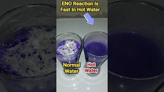 ENO Hot and Normal Water Experiment #experiment #gogoexperiment #easyscienceexperiments #goofys08