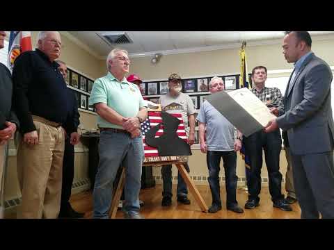 Senator Dean Tran honored Leominster Vietnam Veterans, April 2, 2019