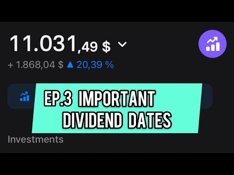 Important dividend dates/Portfolio update - Investing with Revolut | Ep.3