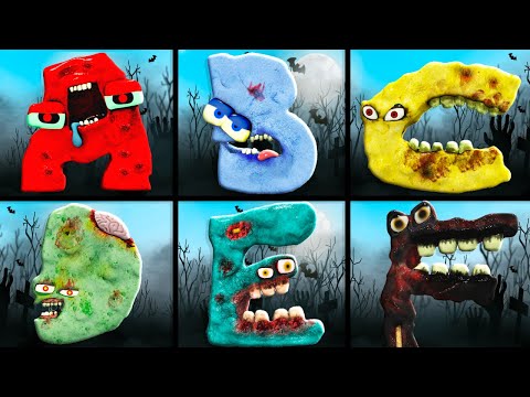 Zombie Alphabet Lore Letters! A to F...