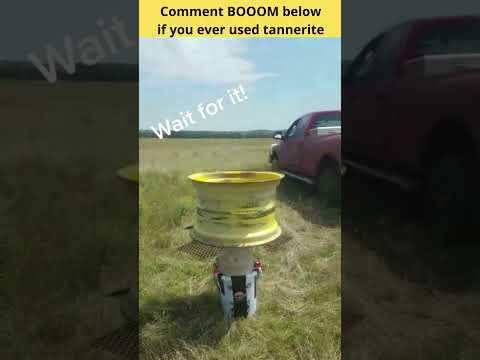 50 Plus of Tannerite | Tannerite Explosion  #Shorts