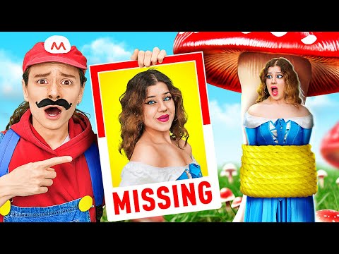 My BROTHER IS MARIO! Extreme PARENTING HACKS and Gadgets from Super Mario Bros by La La Life Emoji