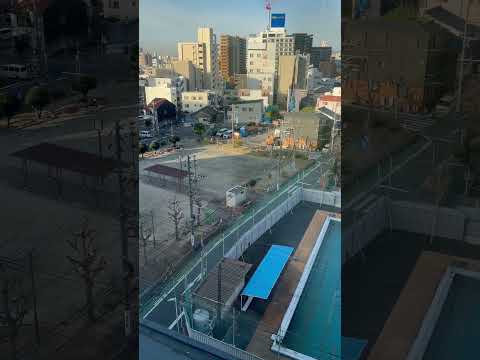 ヴィアイン名古屋新幹線口からの眺め