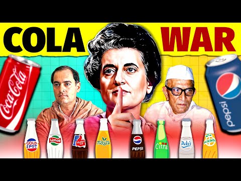 The Indian Cola War 🔥 The Epic Clash | Coca Cola | Thums Up | Parle | Campa Cola | Pepsi  Live Hindi